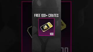 FREE 100 Premium Crates  #shorts