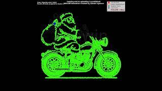  Santa on a Motorcycle: DBSCAN Clustering in Action! 