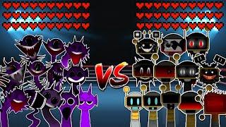 Durple Sprunki Monster Evolution vs Funbot Sprunki Monster Evolution! Meme battle