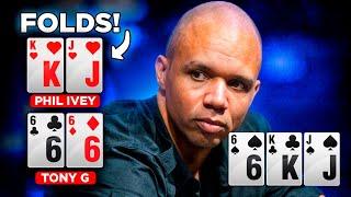 Phil Ivey Can Read Minds - TOP 5 POKER READS