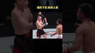 泰拳擂臺的鋼鐵俠，羅唐的下巴，絕非人類！#shorts #泰拳 #格鬥