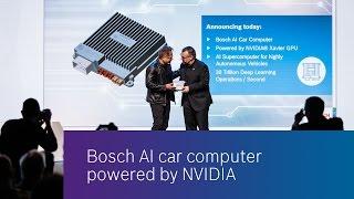 Bosch AI car computer powered by NVIDIA