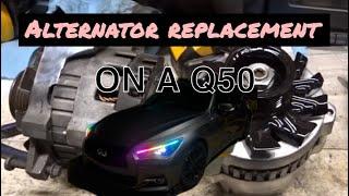 Easy Alternator Replacement Tutorial for INFINITI Q50 - Step by Step Guide