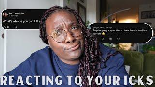 Reacting to BOOK tropes YOU DON'T LIKE