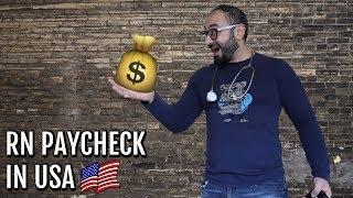 RN ‍️ SALARY  IN USA | HOW MUCH DO I MAKE IN 2 WEEKS