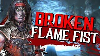 FLAME FIST Liu Kang is BROKEN in MKX! - Mortal Kombat X