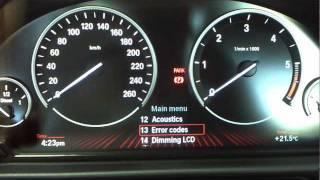 BMW 2 Hidden Menus in CIC any model F01 and later How to DIY: BMTroubleU