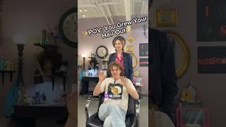 You Grew Your Hair Out, Now What? #hairstyle #shorts