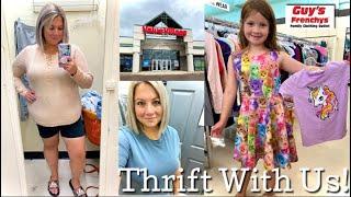 Thrift Shopping! Plus Size Try On! Value Village & Guy's Frenchys Haul!