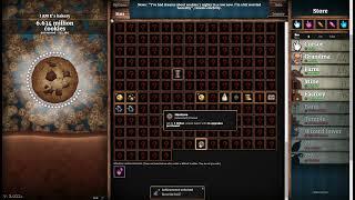 Getting hardcore and never click in the same cookie clicker run