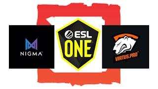 NIGMA VS VP Highlights ESL One Los Angeles