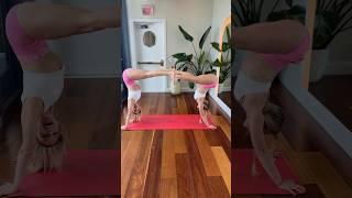 This was so hard! We did it! @fitkait #yogagirl #flexibility