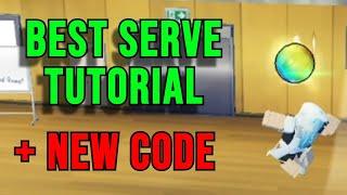 Roblox Haikyuu Legends BEST SERVE TUTORIAL/GUIDE! DIFFERENT SERVES! SERVE LIKE A PRO! +NEW CODE