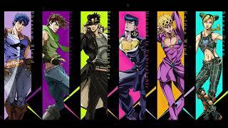 『 J o e s t a r B l o o d l i n e 』-{Part 1-6 JoJo Main Themes}-