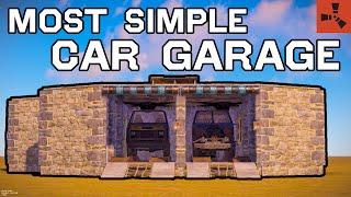 How To Make a Car Garage in Rust - Rust Base Build