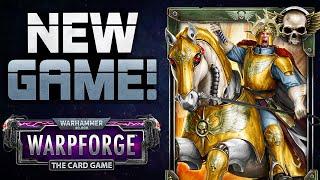 Warhammer 40,000: Warpforge has launched! This is a cool card game.