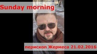 Sunday morning. перископ Жермеса 21.02.2016