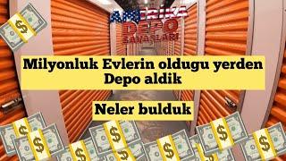 Milyonluk evlerin oldugu yerden depo aldık