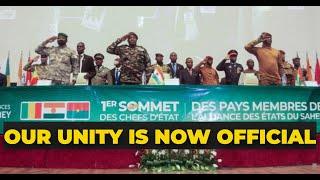 Burkina Faso, Mali, Niger Sign Unity Confederation Treaty in AES 1st Summit