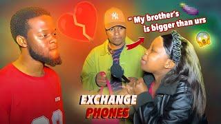 Making couples switching phones for 60sec   SEASON 3 SA EDITION | EPISODE 132 |