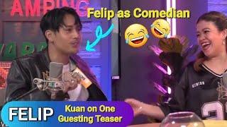 FELIP SPEAKS BISAYA IN THE TEASER OF MELAI CANTIVEROS' SHOW "KUAN ON ONE"