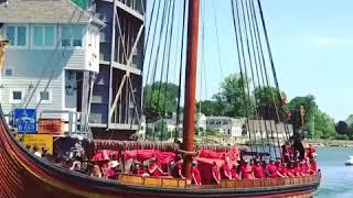 Viking ship Harald Hårfagre Mystic, CT