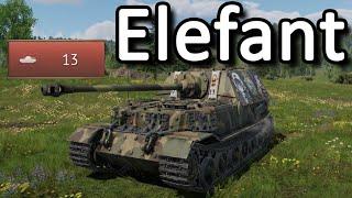 Elefant premium German Tank Destroyer - AB Gameplay War Thunder