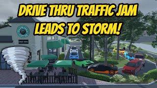 Southwest, Florida Roblox l Starblox Drive Thru *TRAFFIC JAM STORM* RP