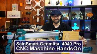 SainSmart Genmitsu 4040 Pro - CNC Maschine [HandsOn][4K]