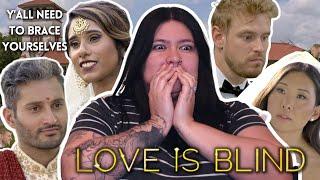 Therapist Reacts: Love is Blind Season 2 | The Wedding and Families Megasode!