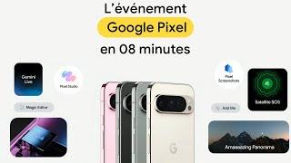 Les annonces de la conférence Google en 8 minutes : Pixel 9, Gemini Live, Call Notes, Add Me… 