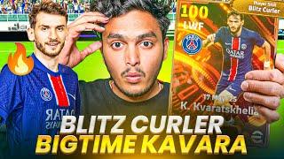 BLITZ CURLER Kvaratskhelia Big TimeEND GAME CARD BEST BLITZ CURLER | efootball mobile 25