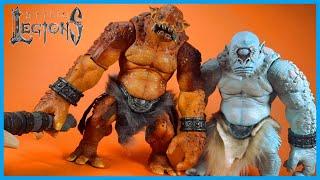 Four Horsemen Studios Mythic Legions All Stars Trolls BRONTUS 2 & ICE TROLL 2 Action Figure Review