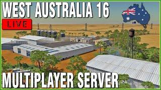 LIVE  Multiplayer Farming! - West Australia 16x - Farming Simulator 22