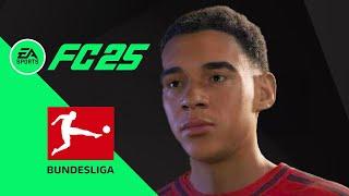 EAFC 25 - ALL GERMANY BUNDESLIGA RATINGS & PLAYER FACES! - 4K60FPS - GAMEPLAY [FIFA 25) 