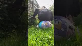 Beach Ball Outside Pop #beachball #inflatable