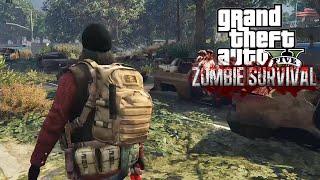 GTA 5 Zombie Apocalypse Survival Mod (Part 1)