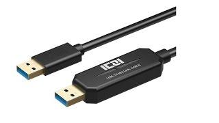 ICZI USB 3.0 Datenkabel, hochgeschwindigkeits PC zu PC USB  Datenaustausch zwischen 2