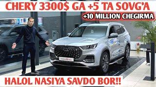 25-NOYABR 3300$ CHERY ARIZZO 6 PRO +5TA SOVG'GA CHERY SAMARKAND ADM-ASTER Shehroz tv/Shexroz tv