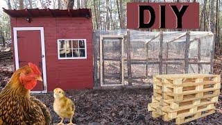 DIY PALLET CHICKEN COOP | Dismantle Pallets FAST! |