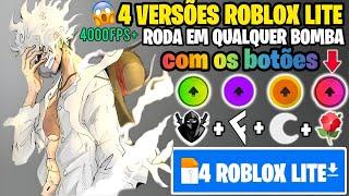 SAIU!! 4 VERSÕES DO ROBLOX LITE, DELTA + FLUXUS + CRYPTIC + CARMESIM ATUALIZADO PELO MEDAFIRE