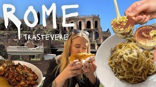 Visiting Rome: Delicious Food & Iconic Sights (Staying in Charming Trastevere)