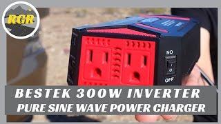 BESTEK 300 Watt Pure Sine Wave Power Inverter | Product Review | 12V outlet to power AC, USB devices