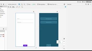 How to View the Design of Main Activity XML File in Android Studio
