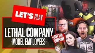 Let's Play Lethal Company - NEW MONSTERS AND NEW EMPLOYEES