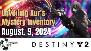 Unveiling Xur’s Mystery Inventory | August. 9, 2024 | Destiny 2