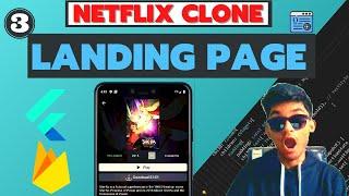 Flutter Netflix Clone - Landing Page | Netflix Clone Flutter | Netflix Clone Flutter | Netflix Clone