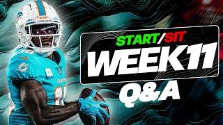 Week 11 Start/Sit Questions for Fantasy Football!