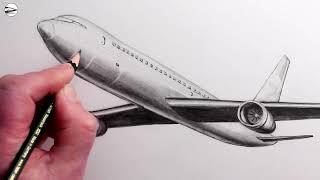 How to Draw an Airplane for Beginners