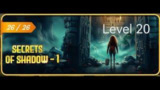 Escape Room: Mystery Legacy - SECRETS OF SHADOW Level 20 Walkthrough